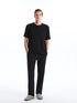 LC Waikiki Crew Neck Short Sleeve Combed Cotton Men's T-shirt